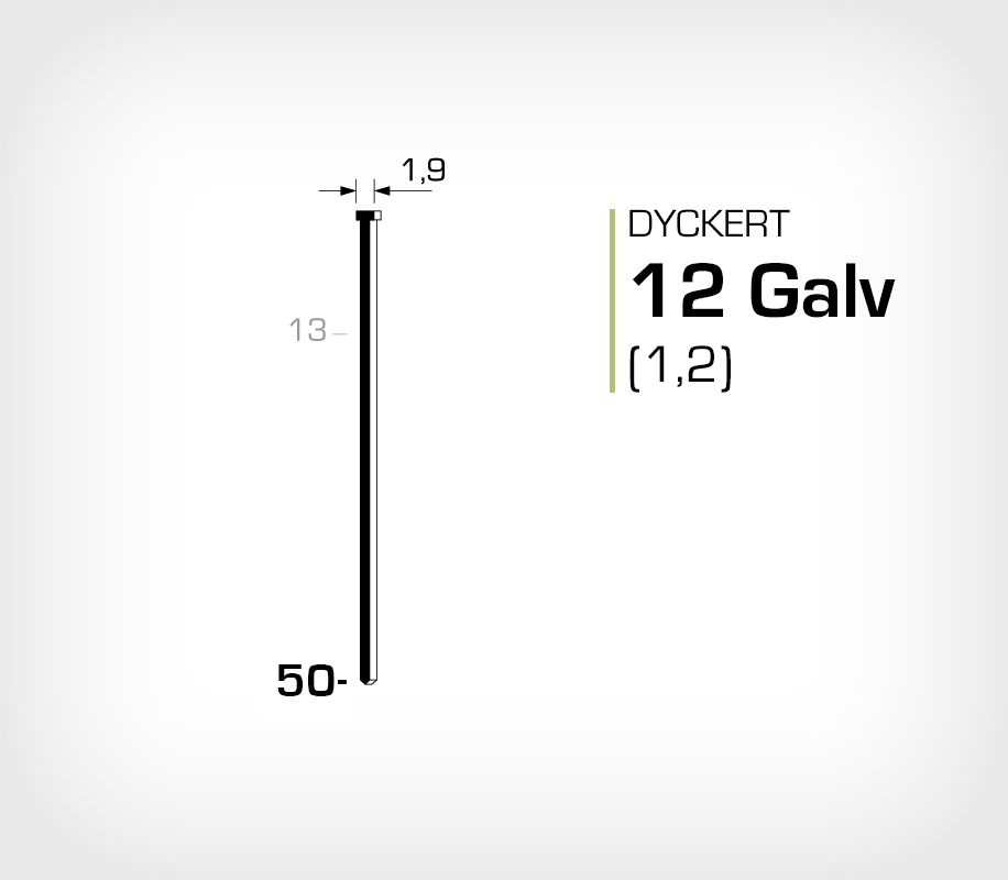 Dyckert 12/50 (SKN 12-50) Galv