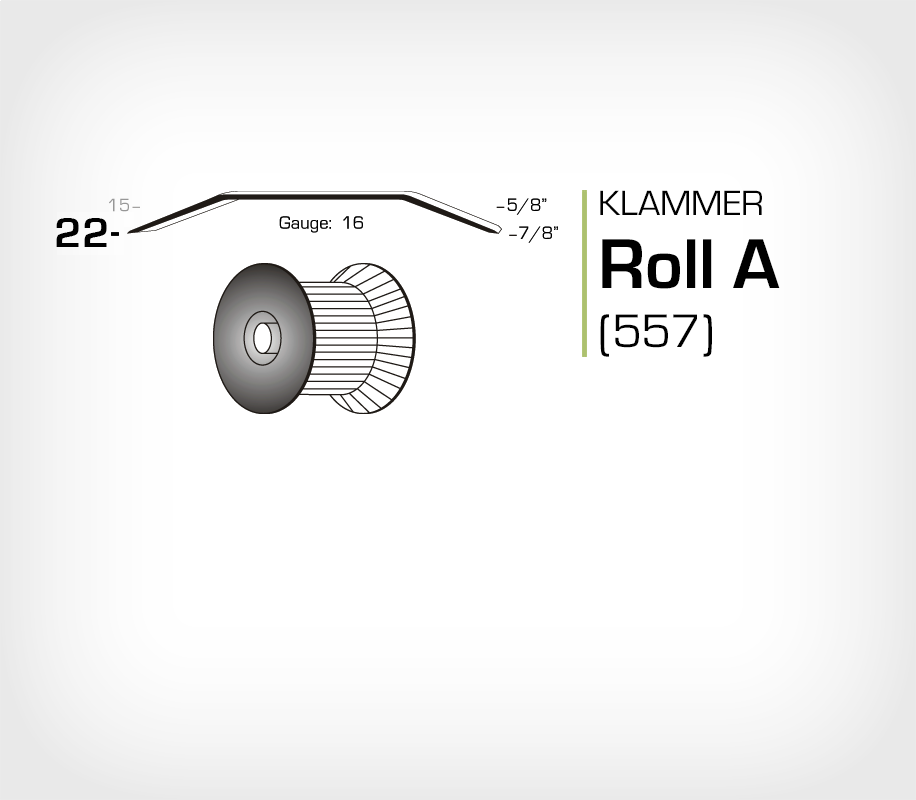 Klammer Roll A/22 (557) - OMER