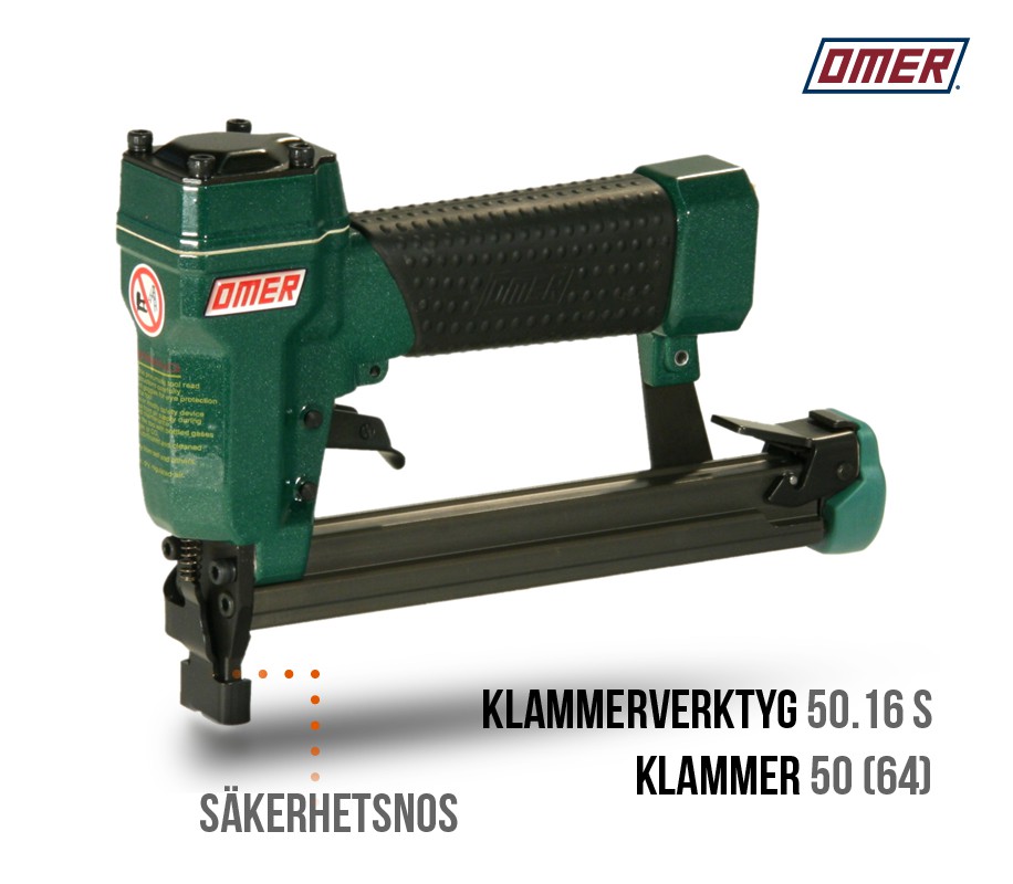 Klammerverktyg 50.16 S - Säkerhetsnos