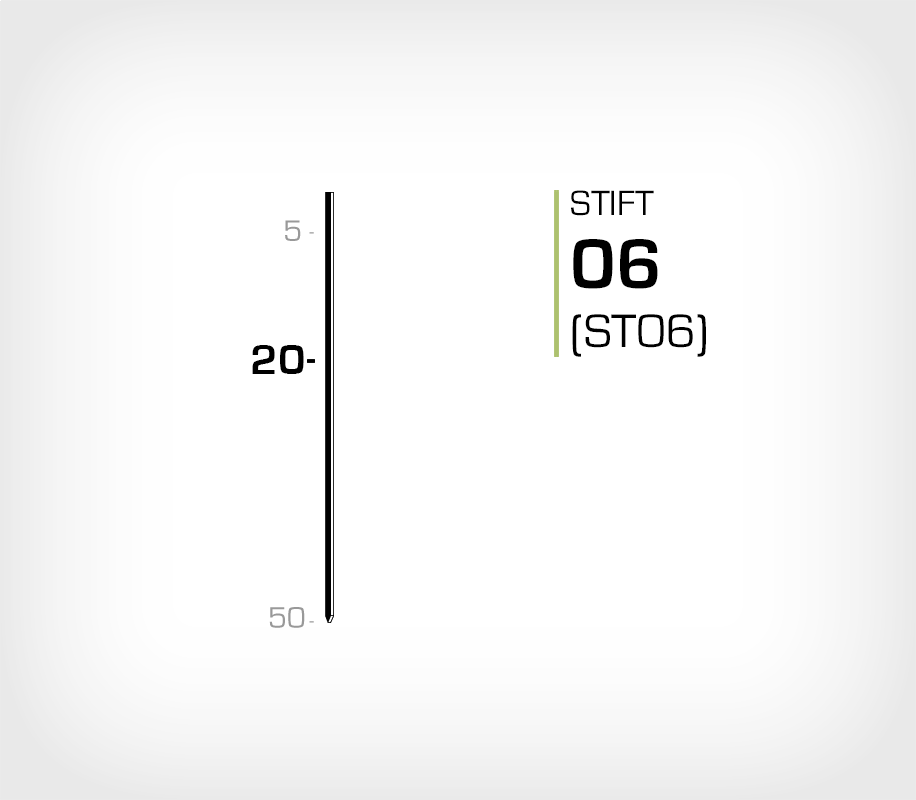 Stift 6/20 Stanox - Stiftverktyg