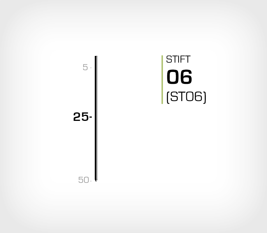 Stift 6/25 Stanox - Stiftverktyg