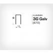 Klammer 3G/6 Galv (670-06) - 10000 st / ask