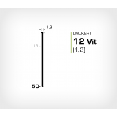 Dyckert 12/50 (SKN 12-50) Vitlackerad