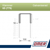 Klammer 65/10 (779-10) - 