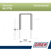 Klammer 65/16 (779-16) - Ask