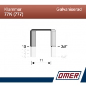 Klammer 77K/10 (777-10) - Ask
