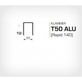Aluminium Klammer T50/12 ALU (671-12) - OMER